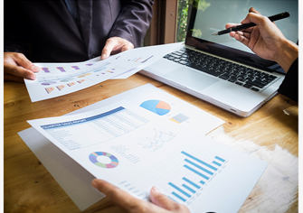 Business analysis and data charts - Case Studies